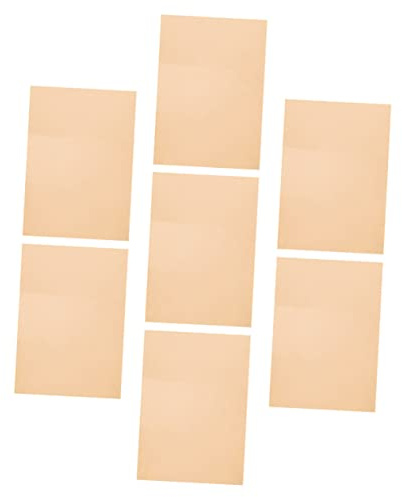 Orange Farbfilterblätter 7 Blatt PVC für Beleuchtung | Durchscheinende Kunststofffolien, Tragbar, für Theater und Lichteffekte, Fotografie Zubehör
