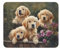 Mousepad, Golden Retriever Hund Gaming Mousepad Verschleißfest Komputer-Mousepad Rutschfest Desk Pad Für Computer Pc 25X30Cm