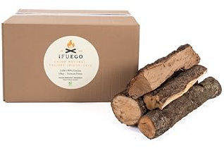 Leña para Barbacoas 100% Encina de Fácil Encendido (10kg)