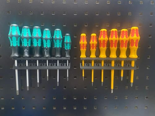 Schraubendreher Halterung für Güde - Gedore - ADB - Kraftwerk Lochwand Vierkantlochung 38 mm / 10 mm Lochwand Zubehör