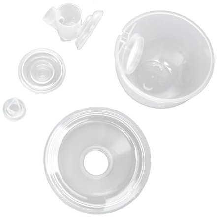 Wearable Breast Pump Set Silicone Diaphragm Duckbill Valve for S9 S10 S12 for Busy Moms and Babies ABS Material (24mm) (27mm)