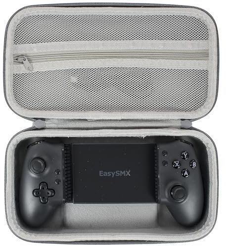 YIIWAY Custodia Rigida Case Cover Compatibile con EasySMX M15 Controller Smartphone, Custodia Solo - Nero YC84012