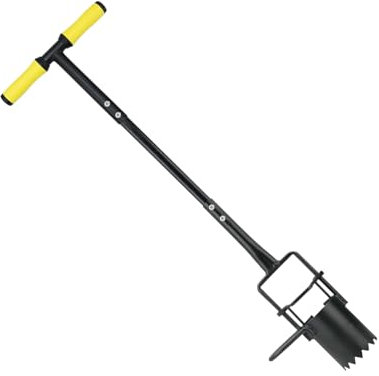 Blumenzwiebelpflanzer,Garten-Umpflanzer Mit Langem Griff - Stahl Präzisions Gartenwerkzeug Tragbar Ergonomisch Vielseitig Für Gartenarbeit Pflanzen Rasenpflege Umpflanzen Und Bodenlockerung