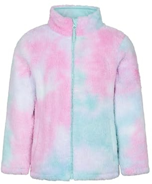 Mountain Warehouse Rainbow Cosy Kids Fleece - Full Zip Childrens Top, Lightweight, Warm & Cosy Girls & Boys Sweater, Front Pockets - Best for Spring Summer Mint - Unicorn Kids Size 3-4 Years