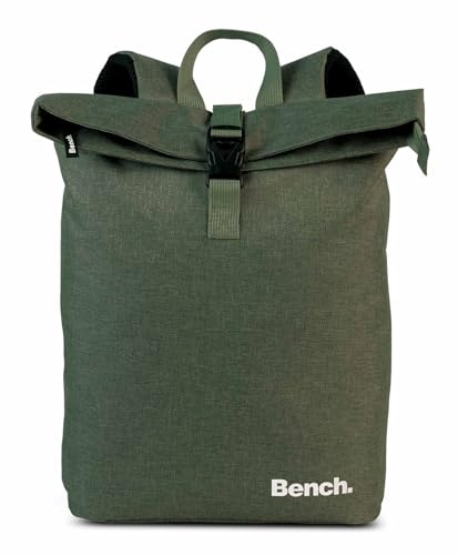 Bench. Rucksack Laptoprucksack mit Laptopfach Classic Backpack Khaki/Reed tannengrün