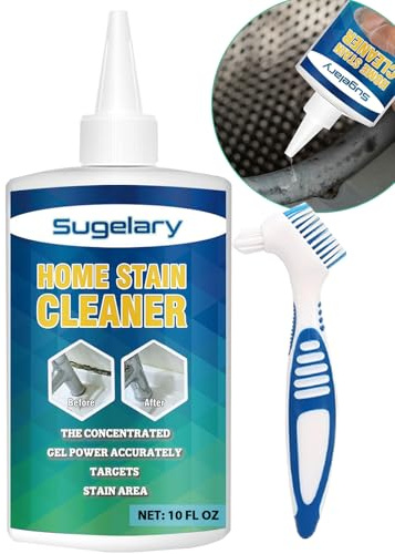 Mould Remover Gel, 10 Fl.oz Mould and Mildew Remover, Mould Gel Cleaner for Washing Machine Seals, Fridge Gaskets, Tile Grout, Sink and Bathroom Use