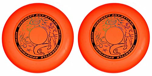 Discraft Freestyle sky-styler Frisbee 160 Gramm Sport disc-orange (2er Pack)