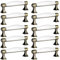 SO-TECH® 10er SET Schrankgriff MARIE Stilgriffe Altmessingoptik BA 96 mm