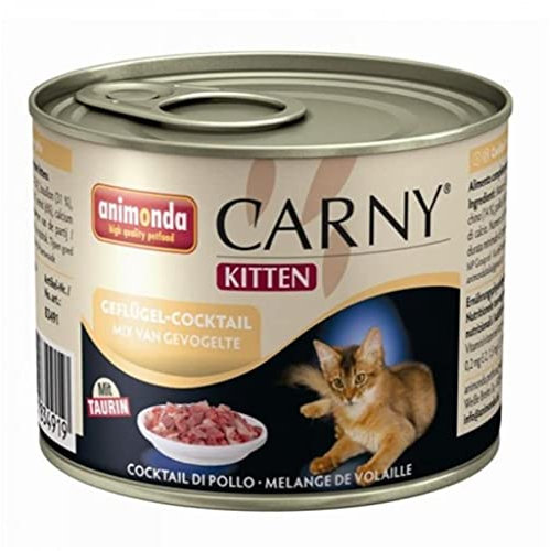 animonda Carny Kitten - Rind mit Geflügel - 6 x 200 g