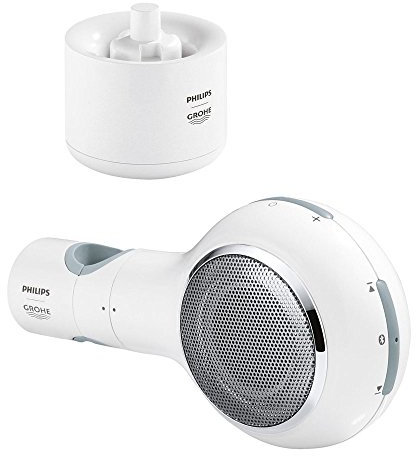 GROHE 26271LV0 Philips Aquatunes Bluetooth Speaker - White (2-Piece)