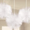 Adult 3 Pack White Fluffy Tulle Decorations