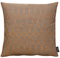 APELT Teatro 46x46 70 Kissenhülle, Polyester, taupe / kupfer, 46 x 46 cm