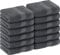 Utopia Towels - Lot de Serviettes de Luxe 30 x 30 CM Gris - Serviettes de Toilette et Gants de Toilette en Flanelle très absorbants (Lot de 12)