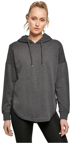 Build Your Brand Women's By037-ladies Oversized Hoody Hooded Sweatshirt