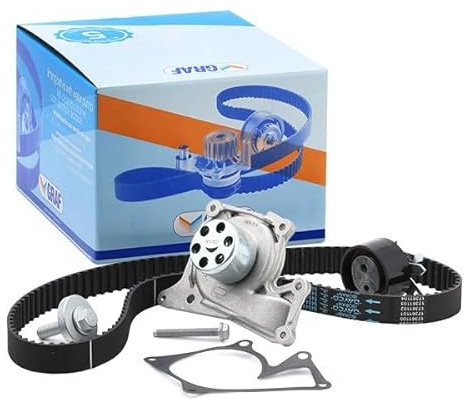 GRAF Wasserpumpe + Zahnriemensatz KP1091-1 | Kompatibel mit: DACIA DUSTER, DUSTER Kasten/SUV, LODGY, LOGAN, LOGAN EXPRESS, LOGAN MCV, LOGAN Pick-up, SANDERO, NISSAN CUBE
