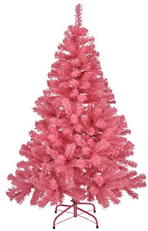 Haushalt International Weihnachtsbaum 1,5m pink