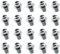 Create idea 20pcs HDD Disque Dur Vis M3 Compatible avec MACBOOK Pro A1278 A1286 A1297 A1342 en Acier Réparation Remplacement Ordinateur Portable PC SSD Vis de Montage