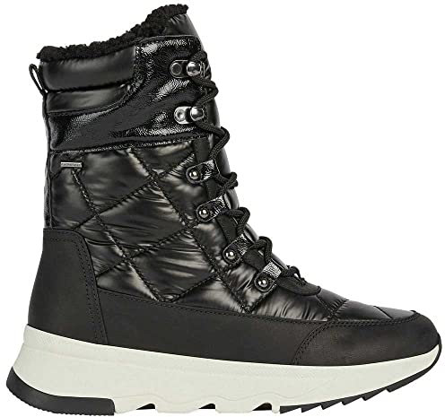 Geox D Falena B Abx B, Stivaletti Donna, Nero (Black 9999), 37 EU