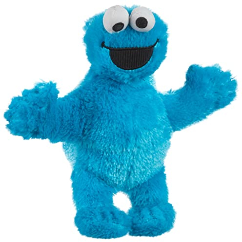 Just Play Sesamstraßen-Freunde, 20,3 cm großes Krümelmonster, Kuscheltier mit recycelter Füllung, Kinderspielzeug ab 2 Monaten