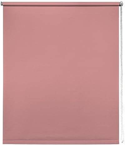 Thermal Blackout Blinds, Pink 170cm (66.92), 165cm Drop - Blackout Roller Blinds For Inside and Outside Recess Fitting - Window Blinds of Multiple Colours and Sizes by New Edge Blinds