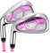 Premium Women's Left Handed Golf Club Iron - G300#7 Irons with Steel Head (Left Hand-Carbon Shaft)