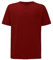 Dynamo Herrenmode Frühling und Sommer, lässig, kurzärmelig, einfarbig, T-Shirt-Oberteile Herren Tops Sommer Basics (Wine, S)