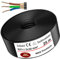 MAS Premium 5-170m NYY-J 3x1,5 2,5 4 6 10 16 oder 5x1,5 2,5 4 6 10 16 Erdkabel Starkstromkabel Elektrokabel Ring zur Verlegung im Freien Erdreich (NYY-J 3x16 mm², 25m)