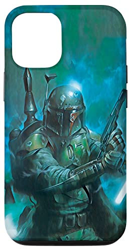 iPhone 12/12 Pro Star Wars Classic Boba Fett Battle Ready Green Case