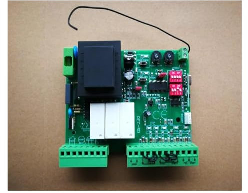 Operador de Motor de abridor de puerta de garaje, placa de circuito NC, controlador de tarjeta electrónica for abridor de puerta automático, 220VAC Juego De Operador De PortóN EléCtrico Para El Hoga (