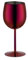 1 copa de champán de acero inoxidable de 350 ml, tapón de vino, copa de cóctel, accesorios creativos de metal para copa de vino (morado)