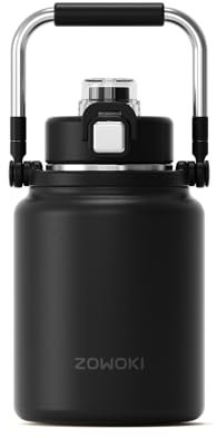 Stainless King 1.2L Multi- Purpose Thermo Flask - Original-Style Flask Used as Travel Mug or Insulated Water Bottle for Daily Commute & Weekend Adventures (Black)