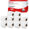 10x 99014 Selbstklebende Etiketten Kompatibel für Dymo S0722430 Adressetiketten, 54 mm x 101 mm Versandetiketten, 220 Aufkleber für Dymo LabelWriter 400, 450, 450 Turbo, 450 Twin Turbo, 450 Duo, 4XL