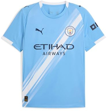 PUMA Manchester City FC Maillot Domicile pour Hommes 25/26, Bleu (Team Light Blue x White), XXL