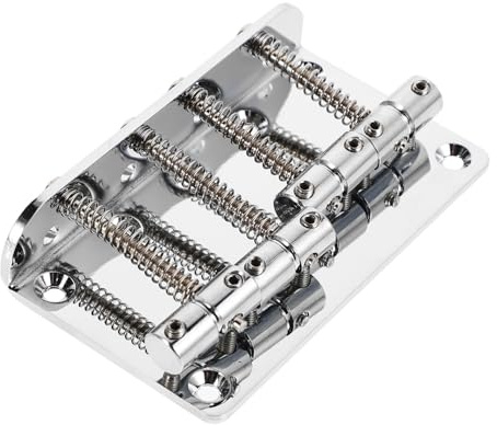 LRXIYODE Bassbrücke Bass Hardtail-auflader-brücke Kopfloser Bass-saitenhalter aus Robustem Material für Verschiedene Musikstile und Anlässe