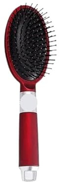 Gerade, glatte Paddel-Haarbürste, großer Friseur-Haarbürste aller Art, Styling-Kamm for Damen und Herren(Red-B)