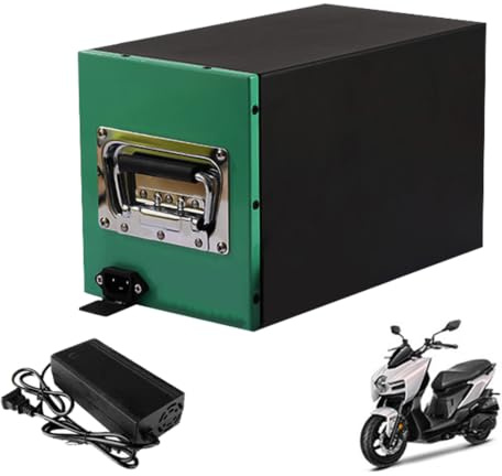 JHKJ Packs de Batteries Lithium pour Motos : 60 V 20 Ah, 40 Ah et 60 Ah ; Packs de Batteries Lithium 48 V 20 Ah ; Packs de Batteries Lithium 72 V 40 Ah, 50 Ah et 60 Ah avec Chargeur.,72v 50ah