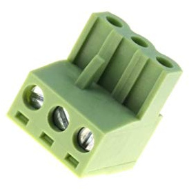 5X XY2500F-B(5.08)-3P Klemmleiste abschaltbar 5,08mm Wege: 3 gerade Stecker 2,5m