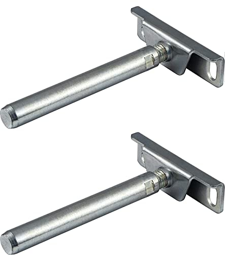 Gedotec Tablarträger Regal-Halterung verstellbar | 2 Stück Regalhalterung unsichtbar | NOVA PRO | Regal-Bodenträger aus Eisen verzinkt - Regalträger | Fachboden-Träger für Wand-Montage
