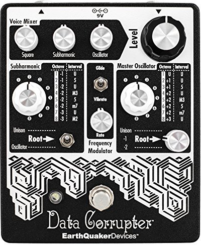 EarthQuaker Devices Data Corrupter Modulated Monophonic Harmonizing PLL Pedal