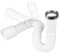 Tubo di scarico flessibile 1 1/2 | Sifone per lavandino | diametro: 40 mm | Anti-odore | Semplice montaggio senza utensili | Estensibile da 390 – 865 mm