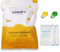 wisedry Silica Gel Sachets Bags 5 Gram x 60 Packs with Orange Beads Humidity Indicator Moisture Absorber for Air Dryer Moisture Removal, Food Grade