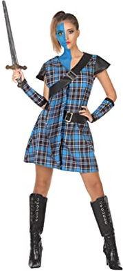 Atosa Disfraz Escocesa Mujer Adulto William Wallace