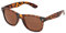 Ultra Lunettes de Soleil Monture écaille de Tortue avec Verres Marron Rétro Années 80 Style Vintage Cool Lunettes de Soleil Hommes et Femmes Peuvent Porter des Lunettes de Soleil Classiques UV400