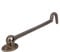 Gate Hook and Eye Swivel Latch Brass Security Window Stay Hook Wind Brace Door Cabin Hook Latch Wind Brace Cabinet Hook(Bronze)