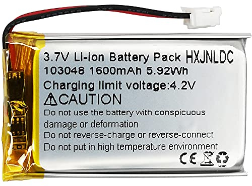 CC 3.7V 1600mAh 103048 li-ion Lithium Ion Polymer Battery Replacement per DIY 3.7-5v prodotti della batteria,Luce LED, altoparlante Bluetooth