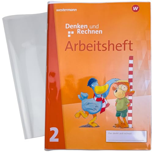OLGS Hefthüllen DIN A4 starke PVC Folie transparent aus Kunststoff | Buchhüllen für Schulbücher und Schulhefte | Heft Hüllen Heftumschläge farblos abwischbar (Blanko 50)