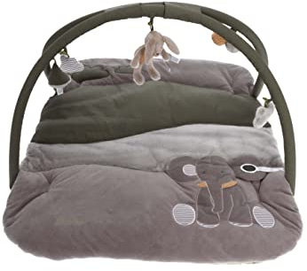 Sterntaler Baby Unisex Spielbogen Baby Spielbogen eckig Elefant Eddy - Spielmatte Baby, Babyspielzeug, Spielzeug - grau