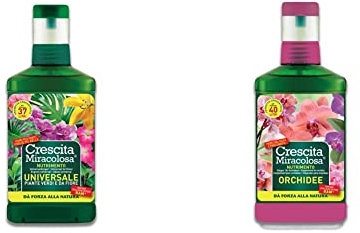 Crescita Miracolosa Universale piante verdi e da fiore & NUTRIMENTO ORCHIDEE
