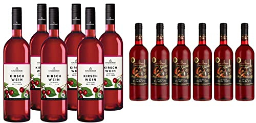 KATLENBURGER - Kirschwein Inhalt: 6x 750ml und 8, 5% vol. & Heißer Rumtopf, süßer Punsch aus Fruchtwein und Kirschsaft