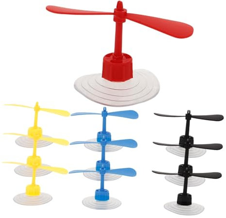 Homoyoyo 10 Stück Lustige Helm-Dekoration Diy-Helm-Dekoration Libellen-Dekoration -Helm Mini-Windmühlen-Dekoration -Libelle-Helm-Dekoration Kosmische Fliegende